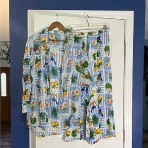 TRUE DESTINATIONS RESORT WEAR pant set - XS